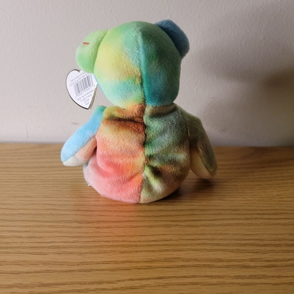 TY "Garcia" the Bear Retired Beanie Baby ERRORS RARE - MINT NEW WITH TAGS - Picture 2 of 9